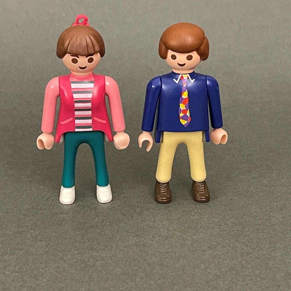 Playmobil Geobra 3968 Male‎ Female Figures Replacement Add-on Parts Pieces